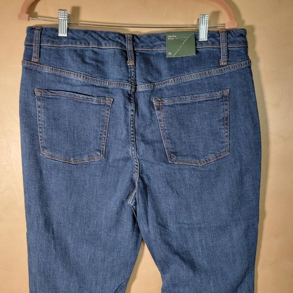 Wild Fable Blue Denim Sparkle Jeans Women Size 16 - Picture 3 of 10